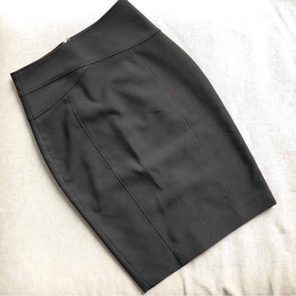 Le Chateau Black Pencil Skirt NWOT - Picture 1 of 7